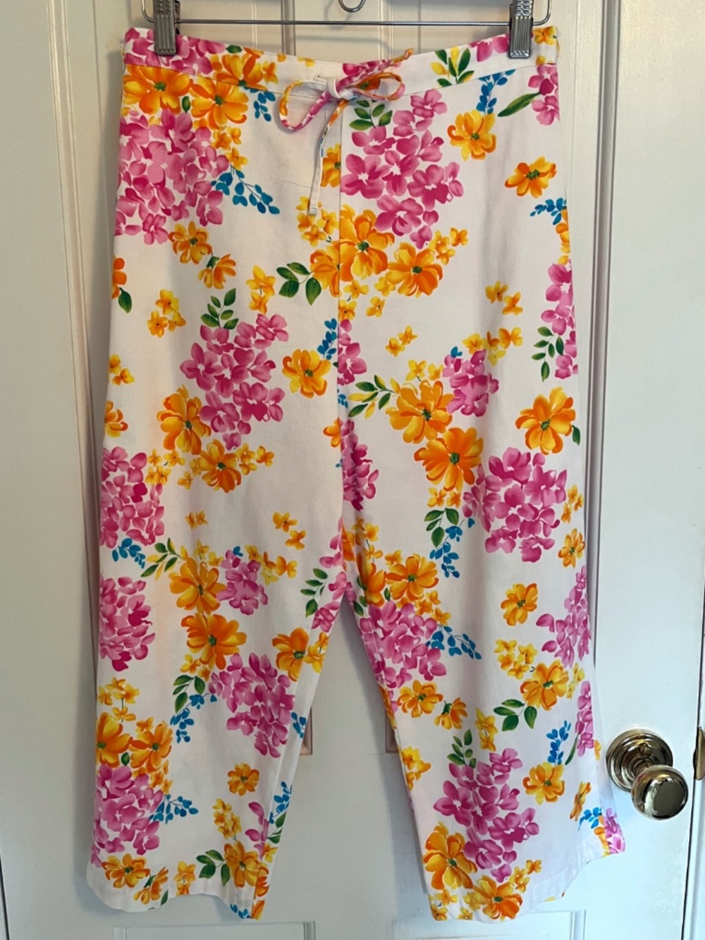 Vintage Bobbie Brooks Summer Capri Pants Excellent condition Medium, 100% Cotton